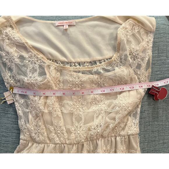 Margo & Sebastian Lace Dress XS - Picture 4 of 6
